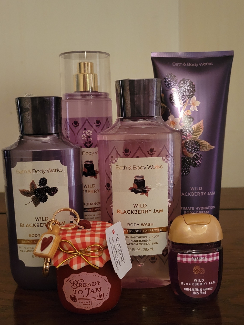 Bath & Body Works Wild Blackberry Jam Set